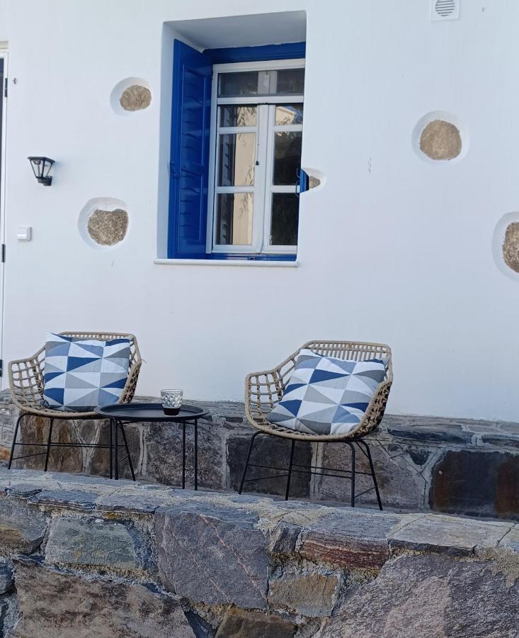 Blue & White: An Absolute Aegean Dream House Villa Galini  Exterior photo